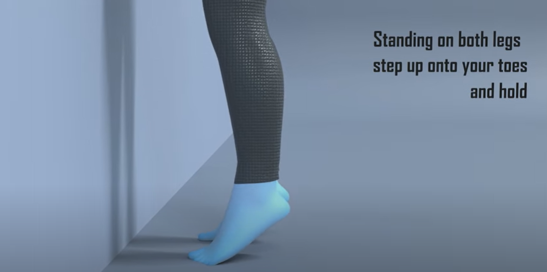Double leg calf raise isometric Archives thephysiobot