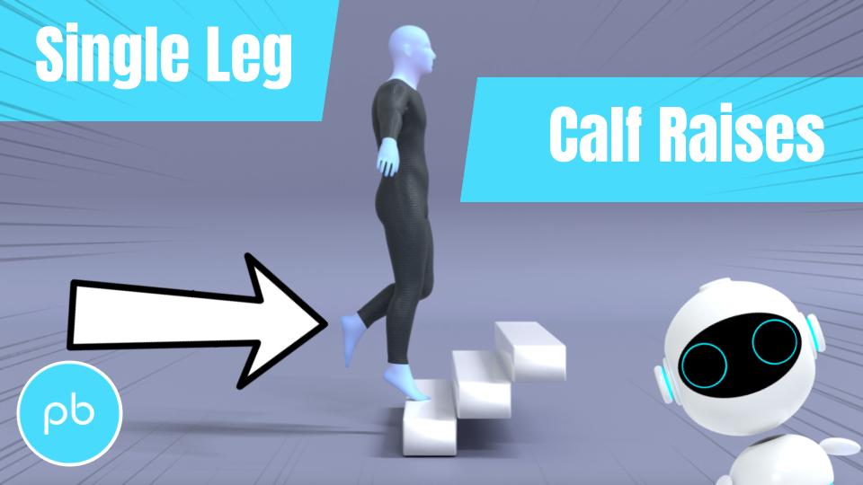 Calf raises - single leg