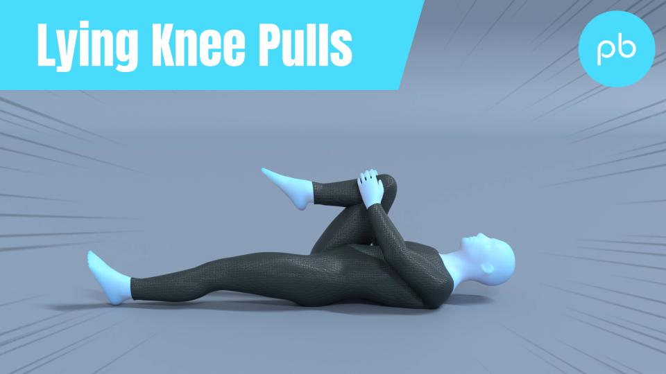 Lying Knee Pulls