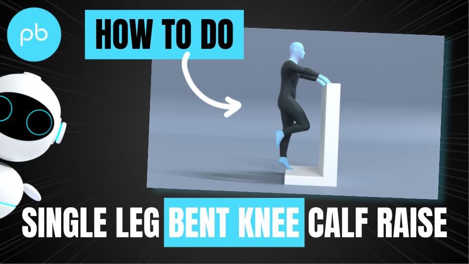 Single Leg Bent Knee Calf Raise