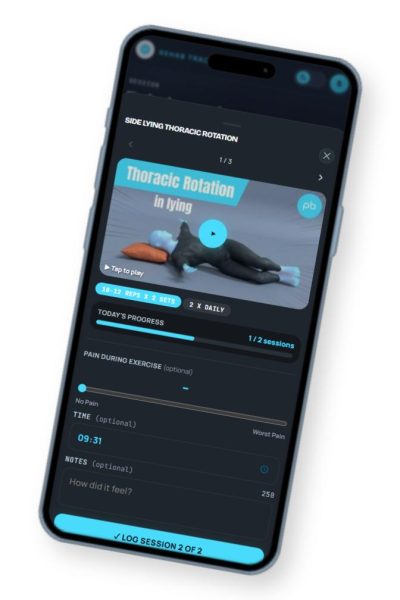 Rehab Tracker Exercises
